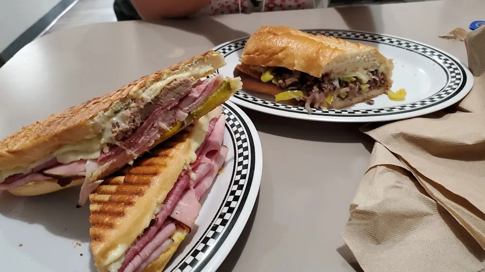 Cuban and Steak & Cheese